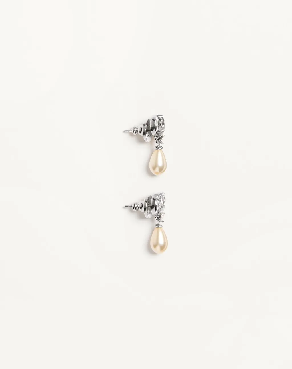 Valentino Ovalette Embellished Earrings