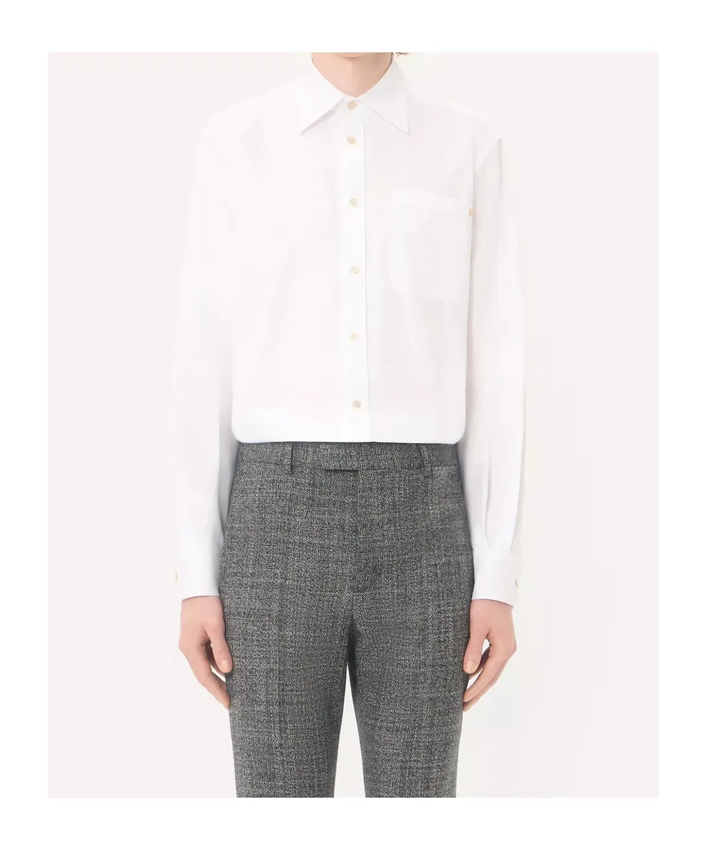 Valentino Vgold Button-Up Oxford Shirt