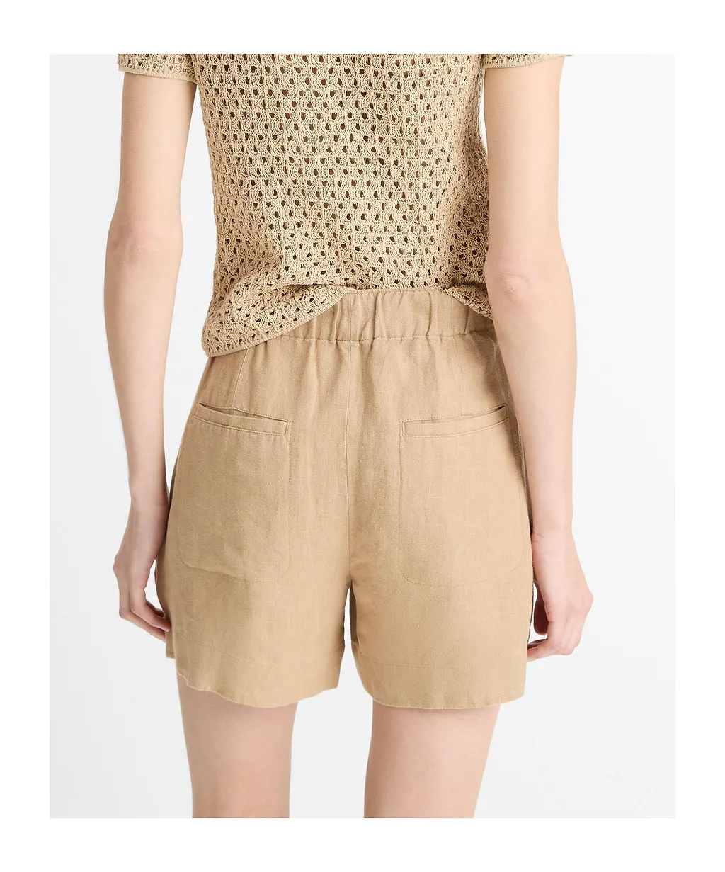 Vince Mid Rise Hemp Shorts