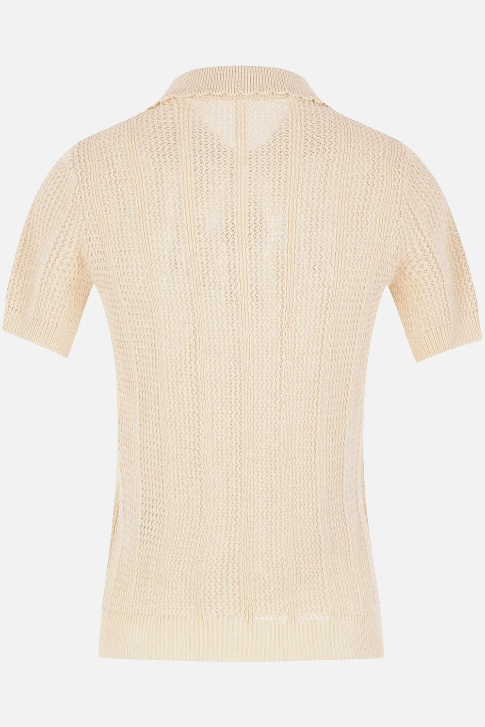 Valentino Pompom Detailed Knitted Polo Top