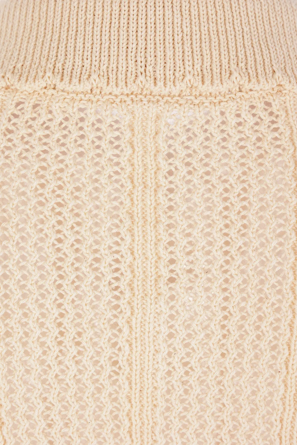 Valentino Pompom Detailed Knitted Polo Top