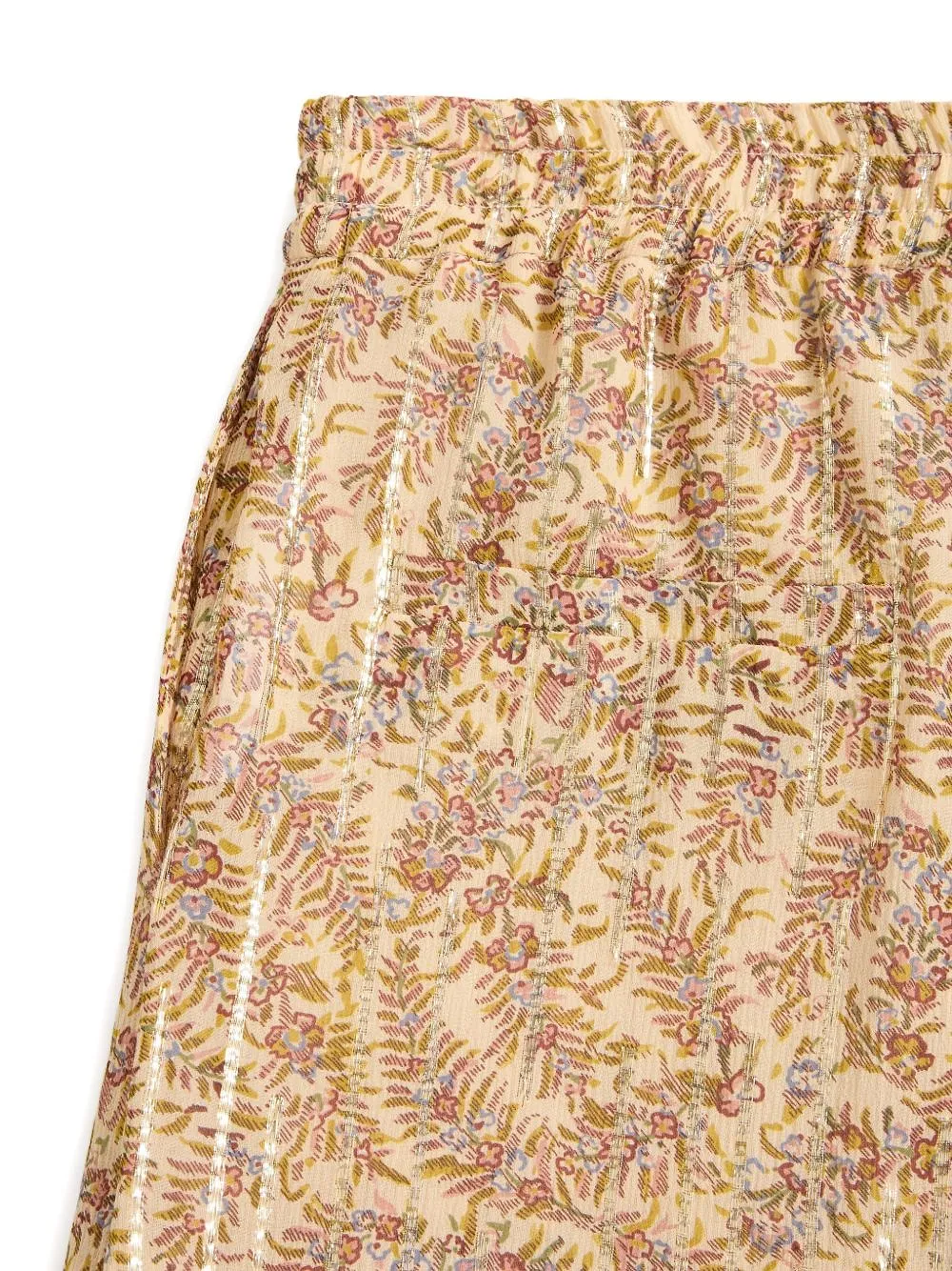 Valentino Paisley Printed Wide Leg Pants
