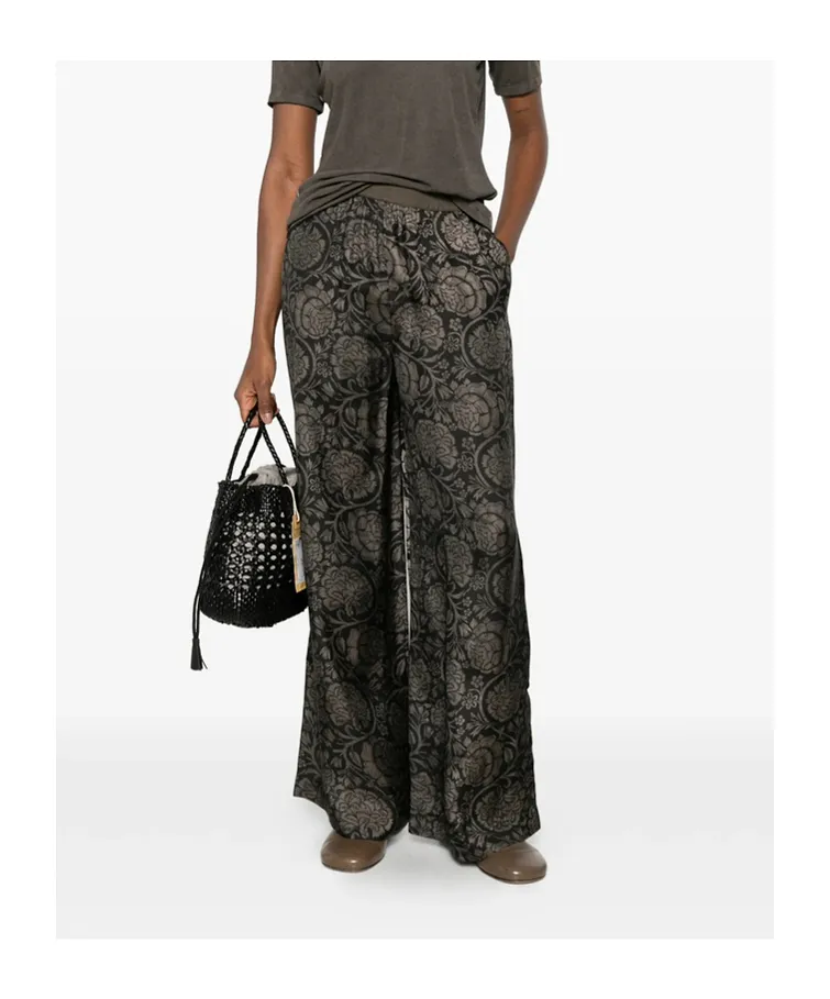 Patterned Casual Pants
