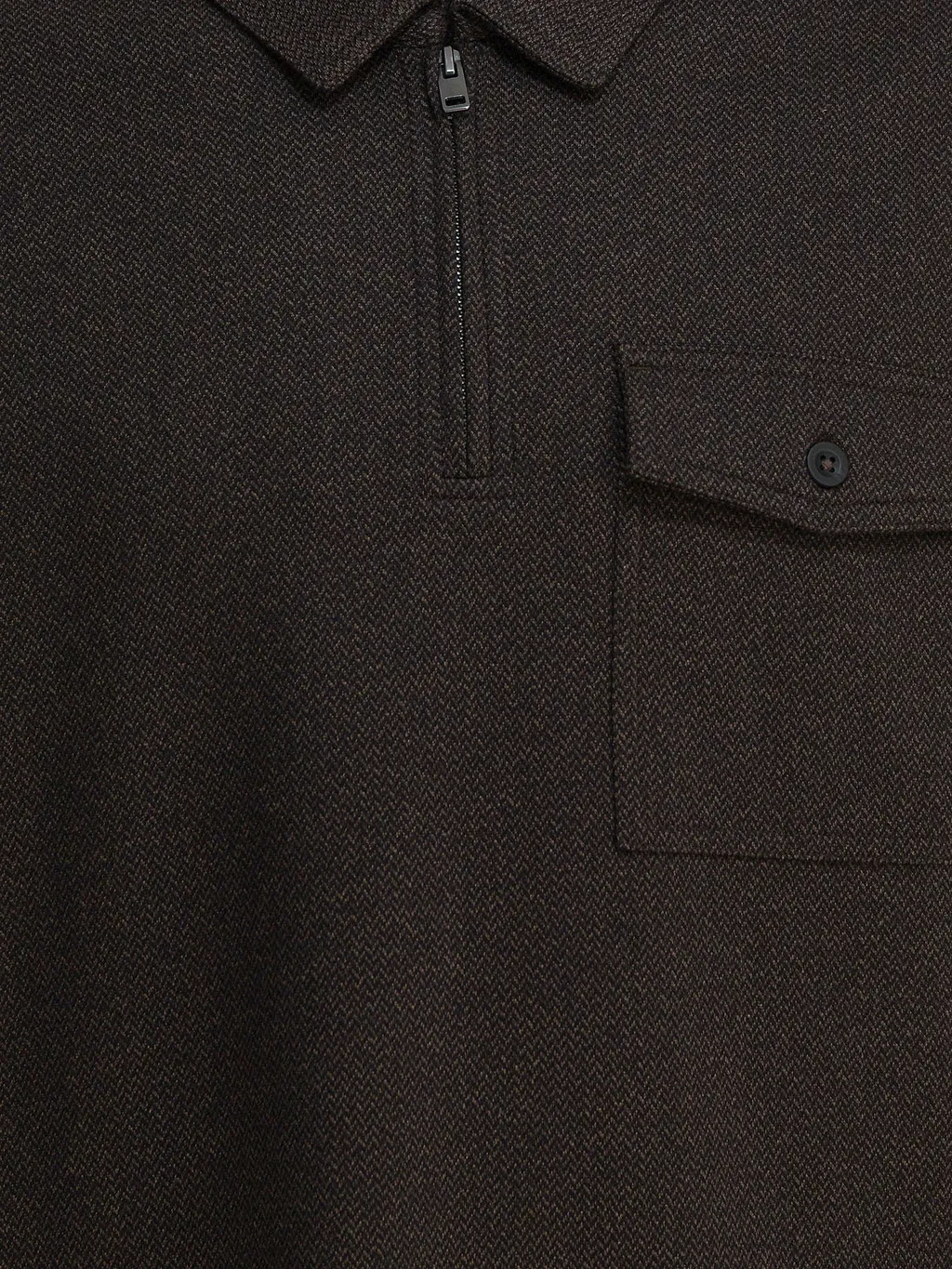 Vince Zip-Pocket Polo Shirts