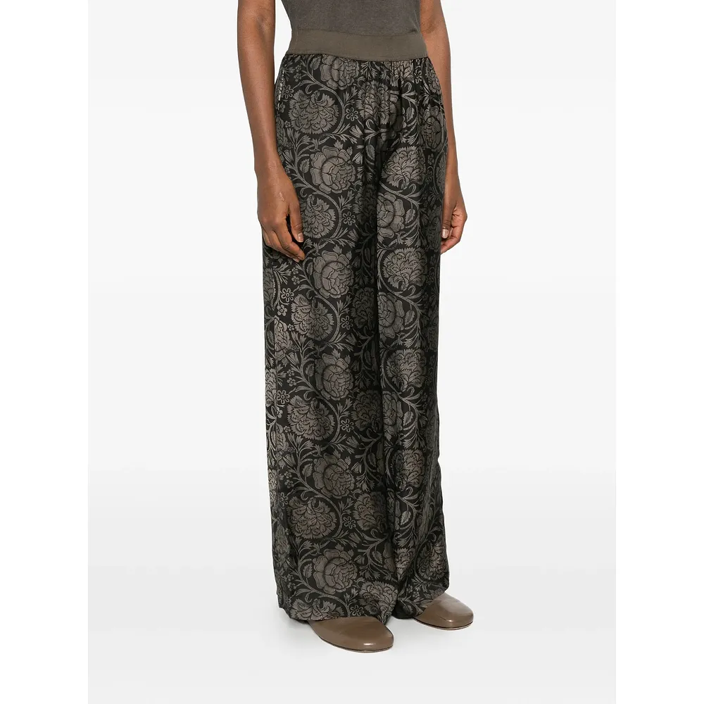 Patterned Casual Pants