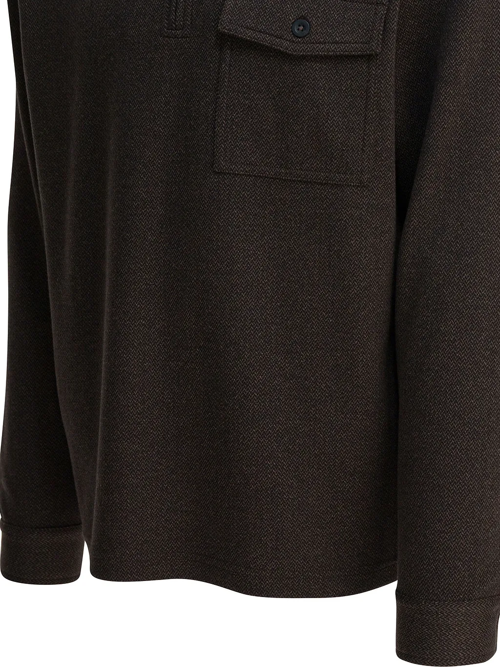 Vince Zip-Pocket Polo Shirts