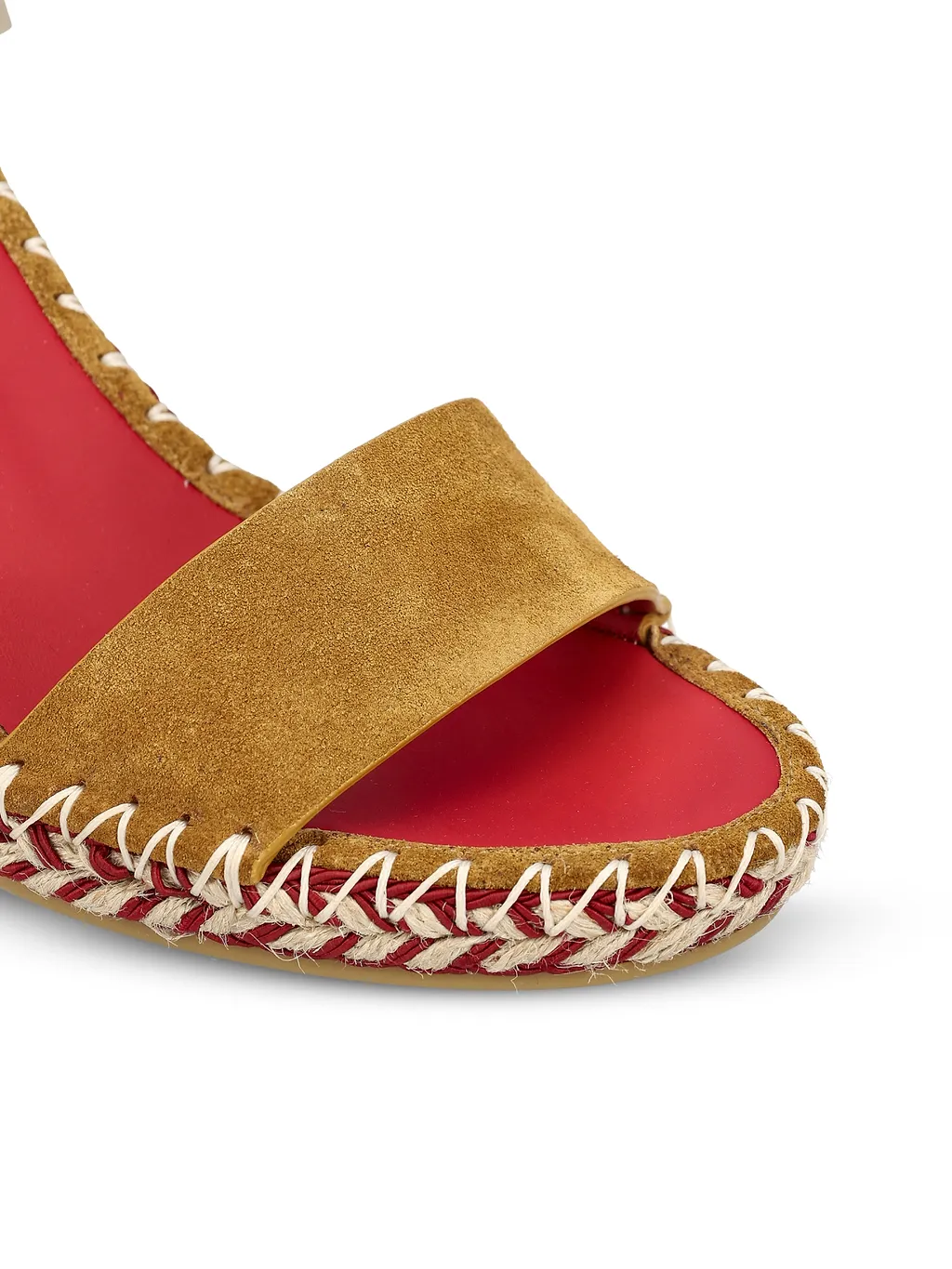 Valentino Studded Wedge Heeled Sandals