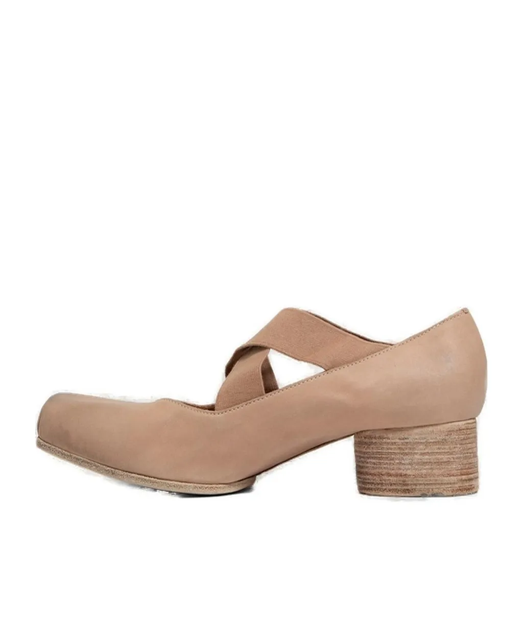 Square-Toed Ballet Shoes