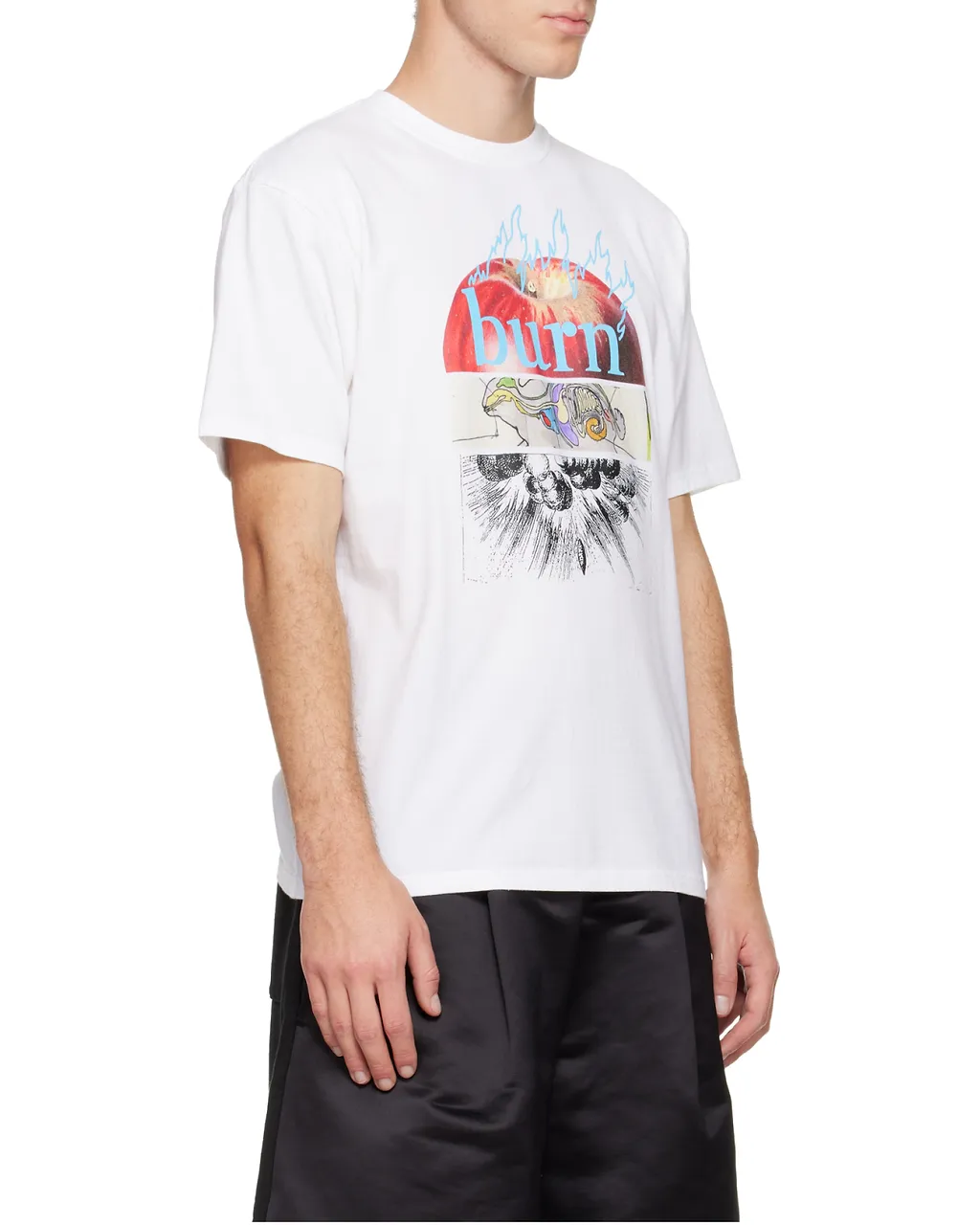 Apple-Print T-Shirt