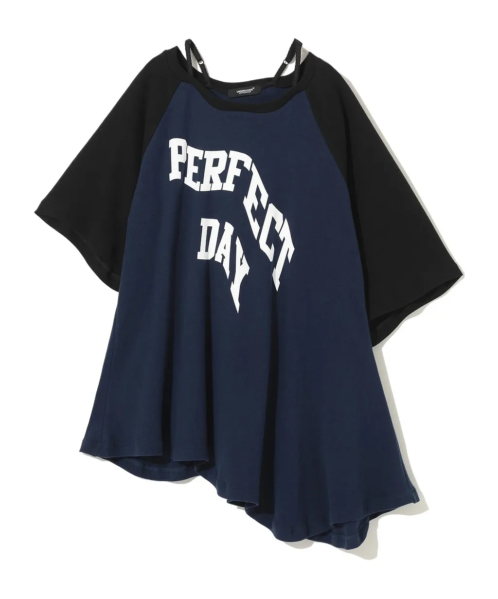Asymmetrical Short-Sleeved T-Shirt