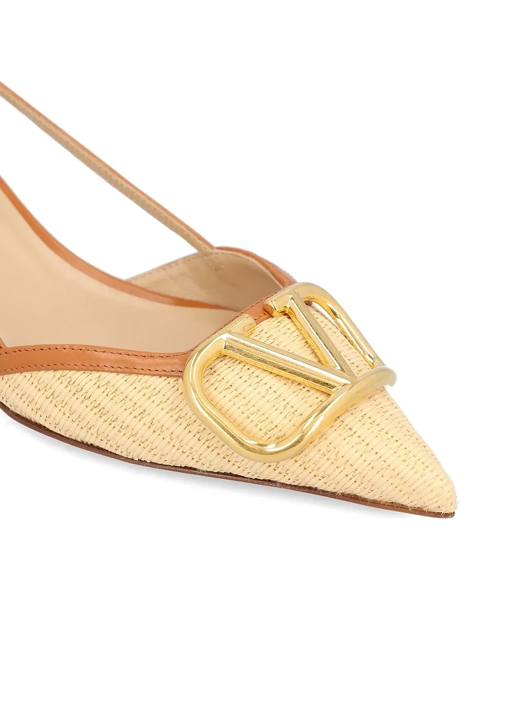 Valentino Vlogo Signature Slingback Pumps