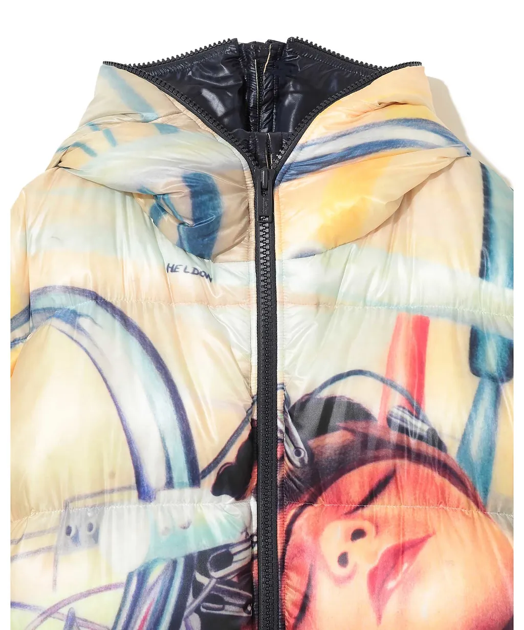 Long-Sleeved Down Jacket