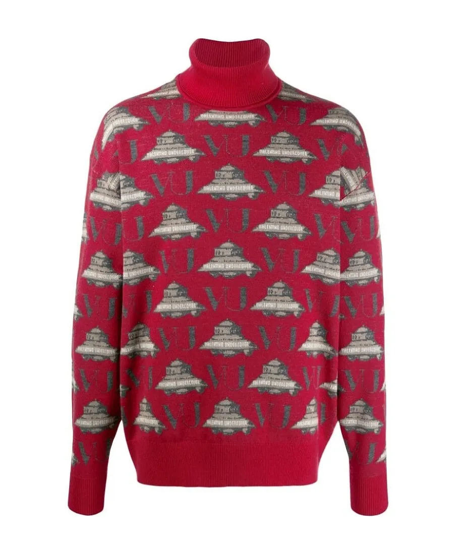 Limited Edition High-Necked Wool Pullover