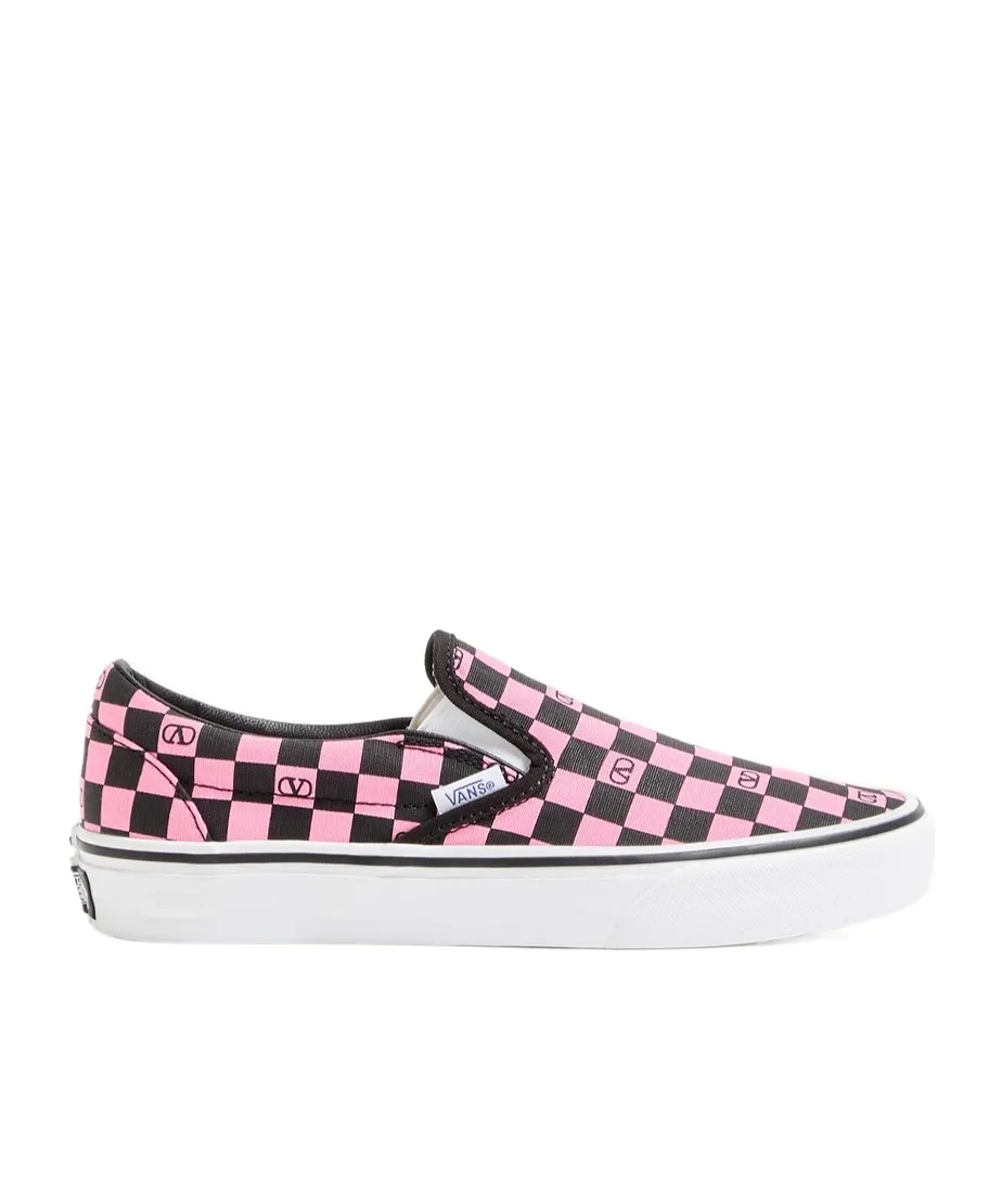 Valentino Garavani X Vans Checkerboard Printed Slip-On Sneakers