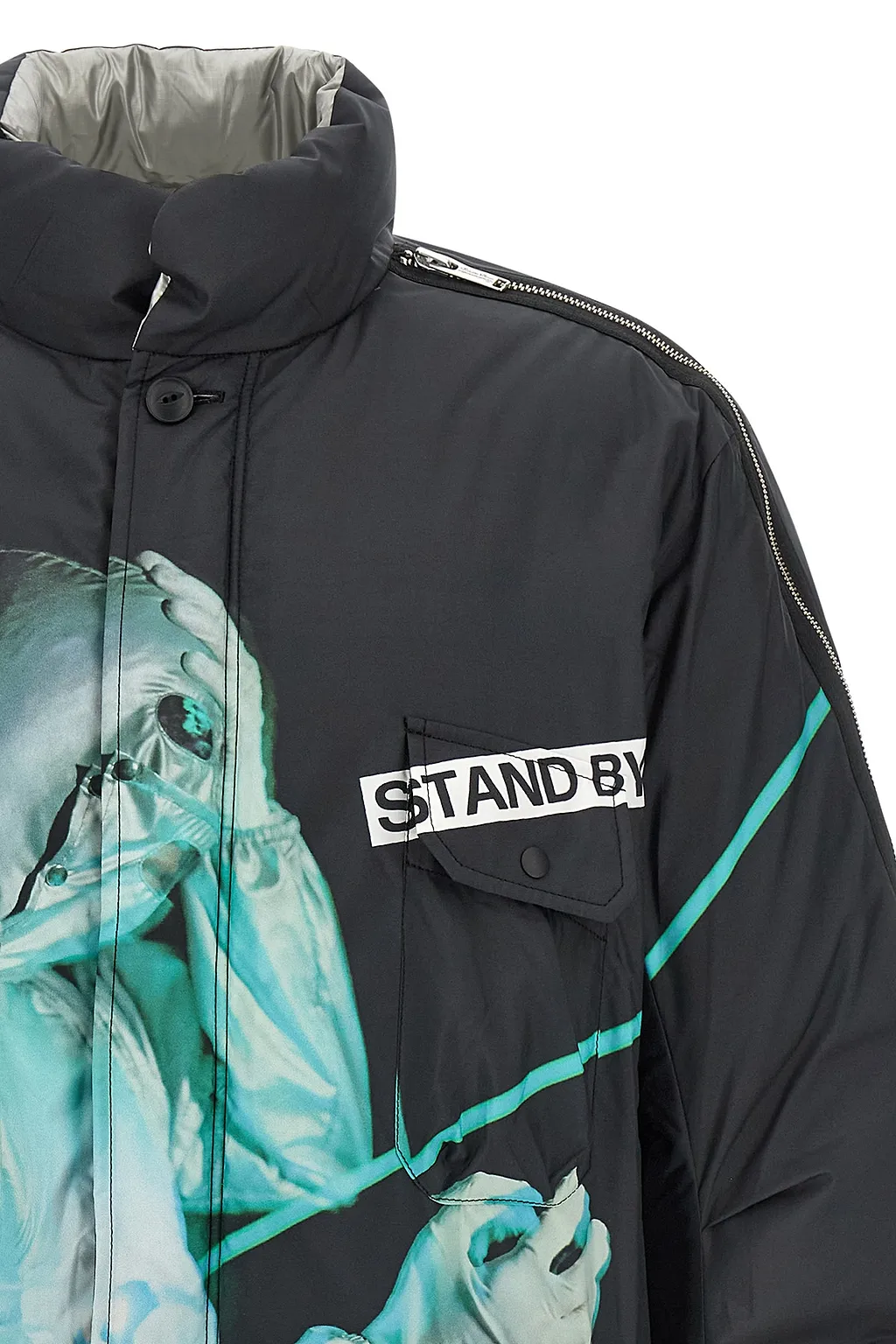 Undercover Heldon Print Down Jacket