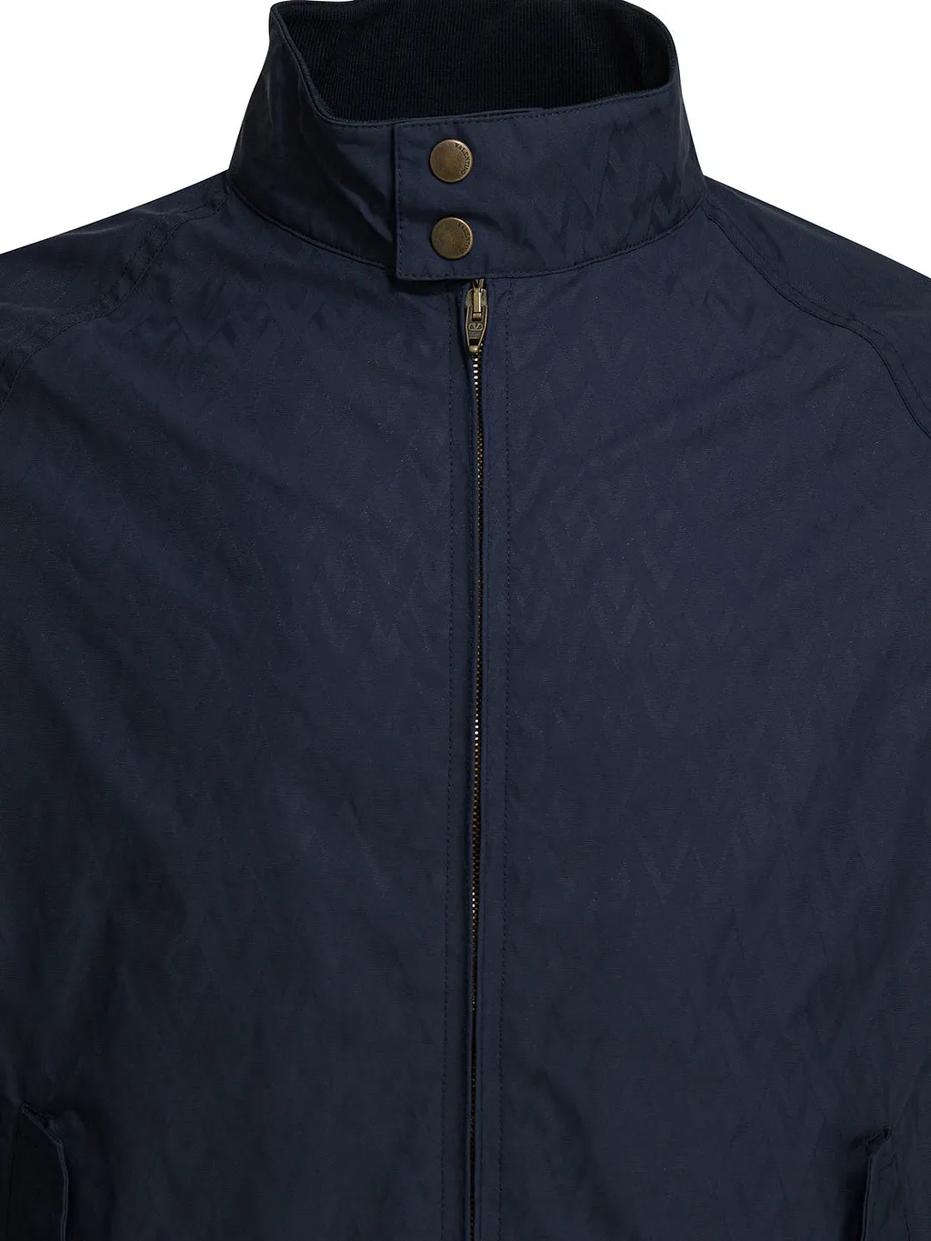 Valentino Zip-Up High Neck Jacket