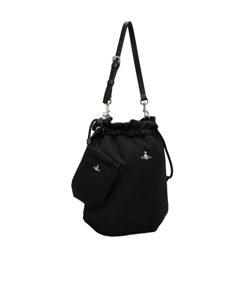 Vivienne Westwood Orb Plaque Drawstring Pouch