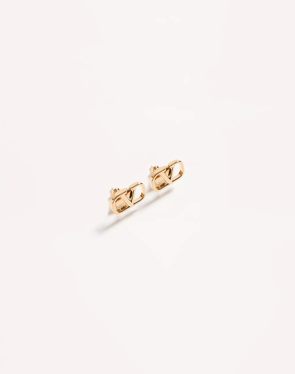 Vlogo Signature Metal Earrings