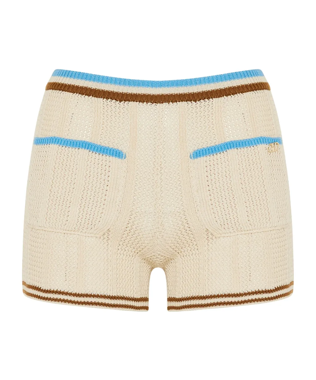 Vlogo-Detail Shorts