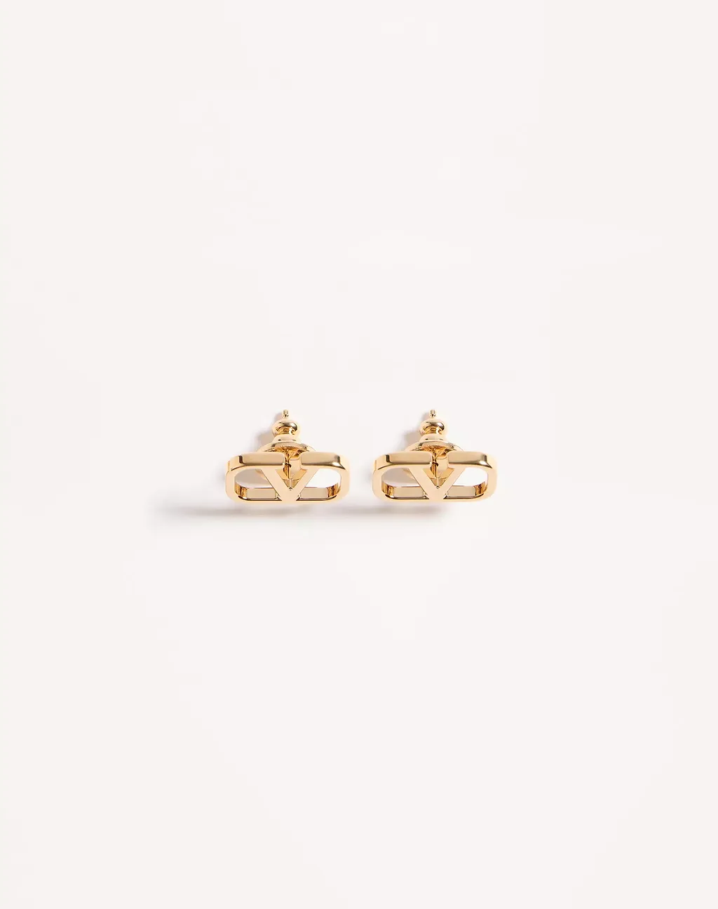 Vlogo Signature Metal Earrings