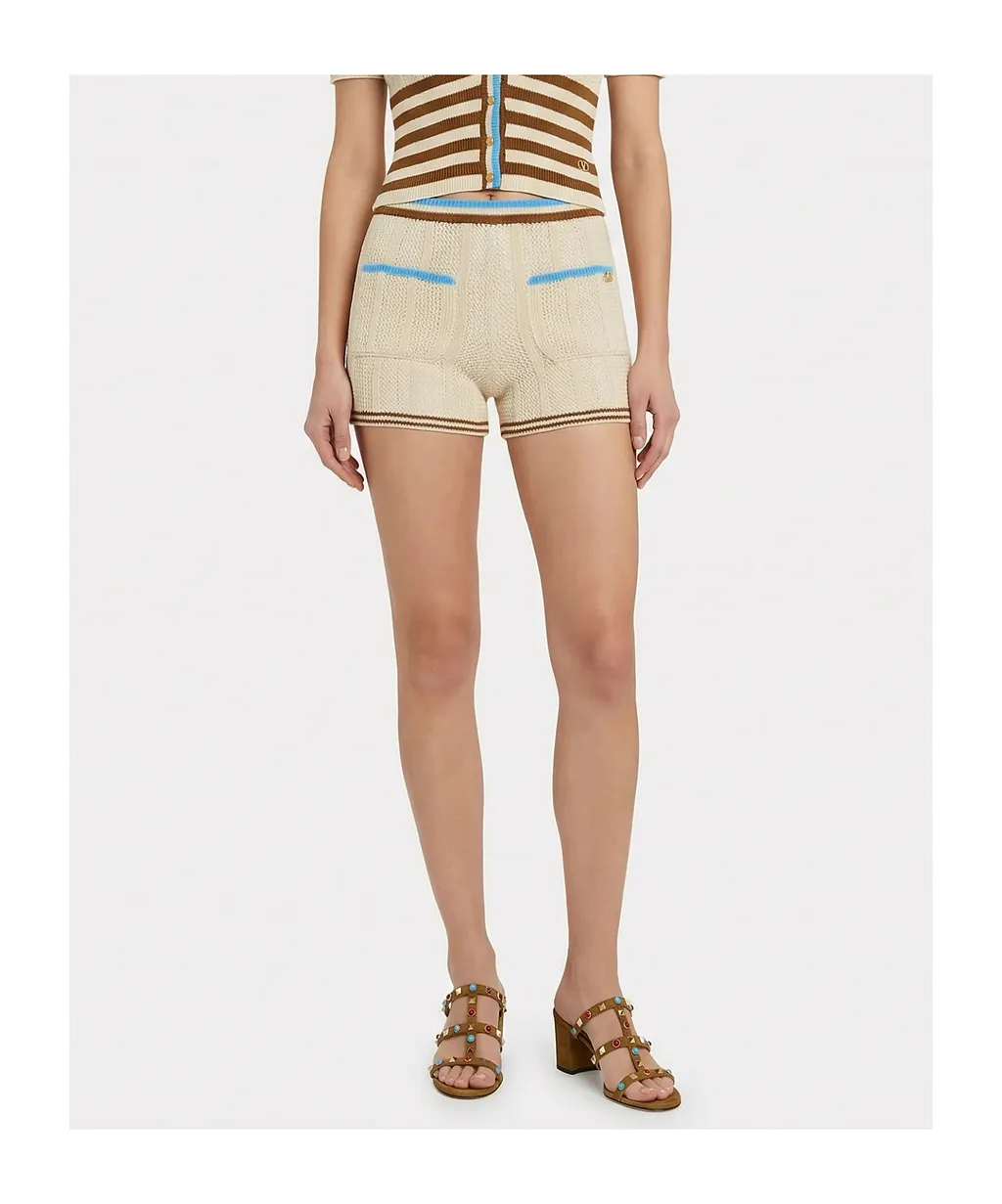 Vlogo-Detail Shorts
