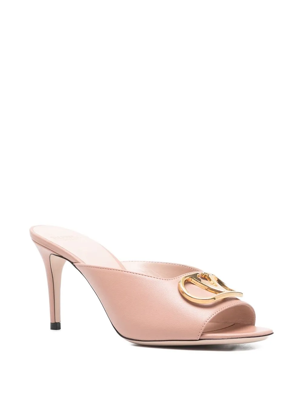 Vlogo Signature Kidskin Slide Sandals 80Mm