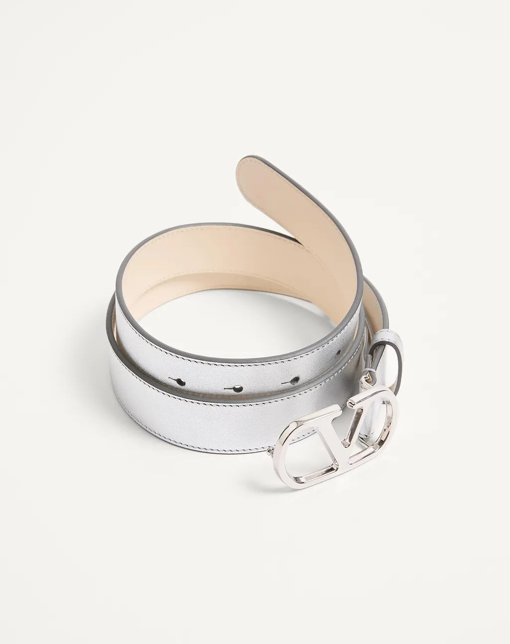 Valentino Vlogo Signature Buckled Belt