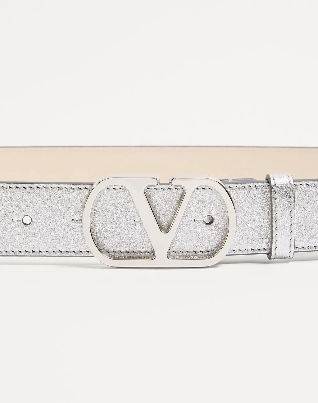 Valentino Vlogo Signature Buckled Belt