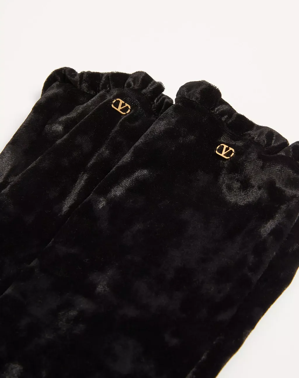 Vlogo Signature Long Chenille Gloves