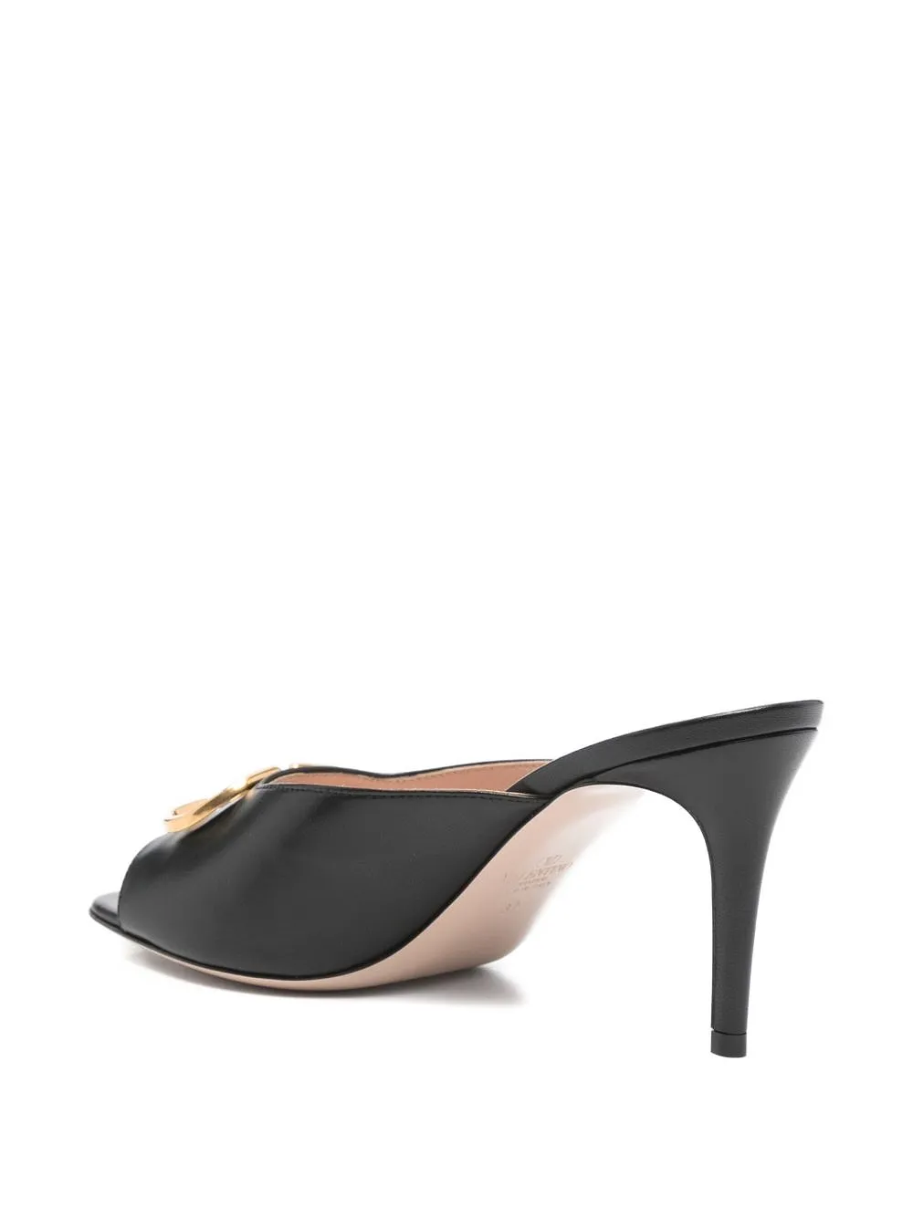 Valentino Logo Hardware Heeled Sandals