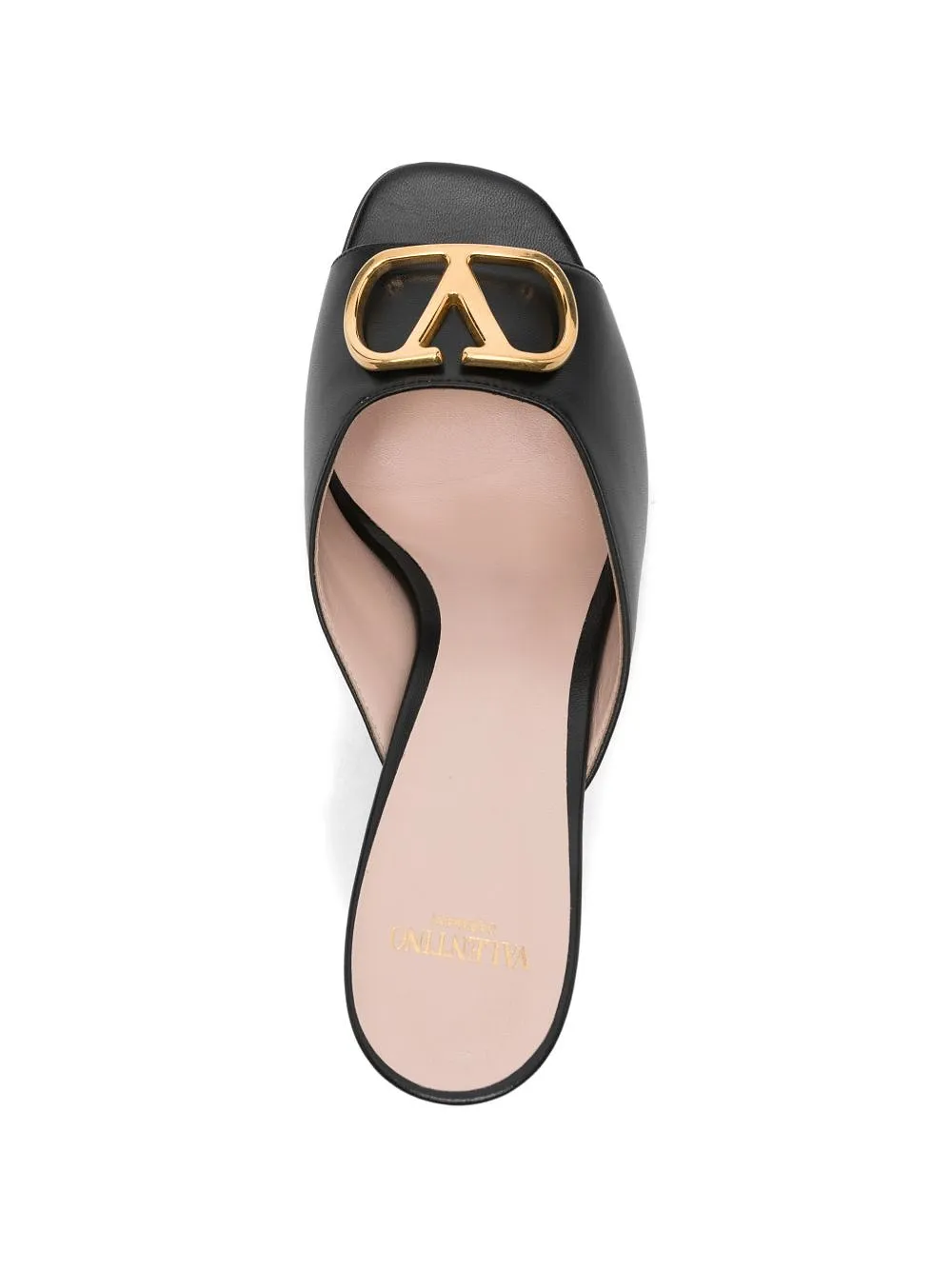 Valentino Logo Hardware Heeled Sandals