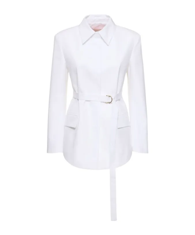 With Belt Casual Jacket