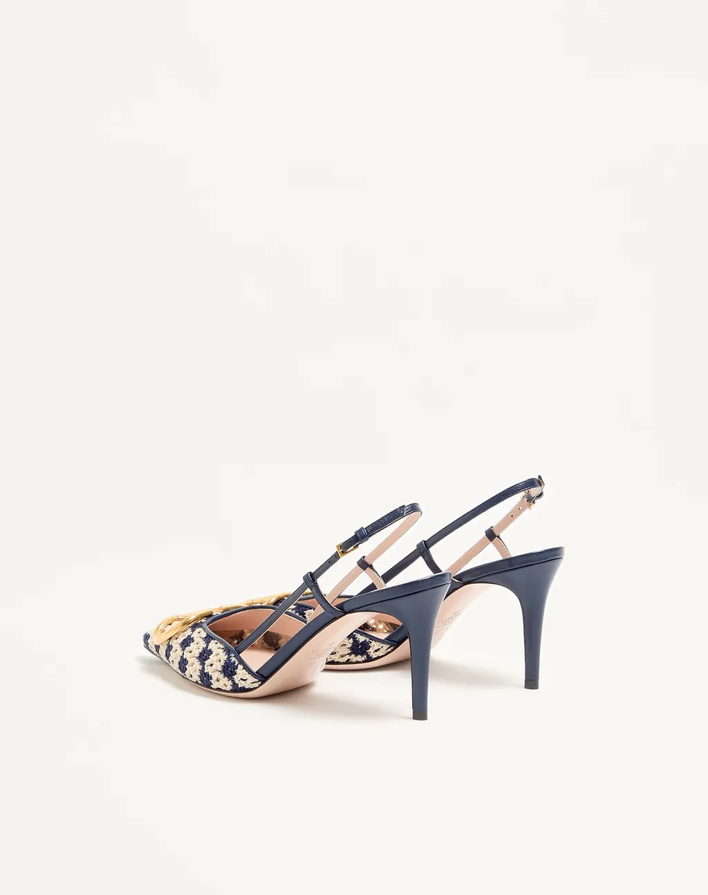 Valentino Vlogo Signature Slingback Pumps