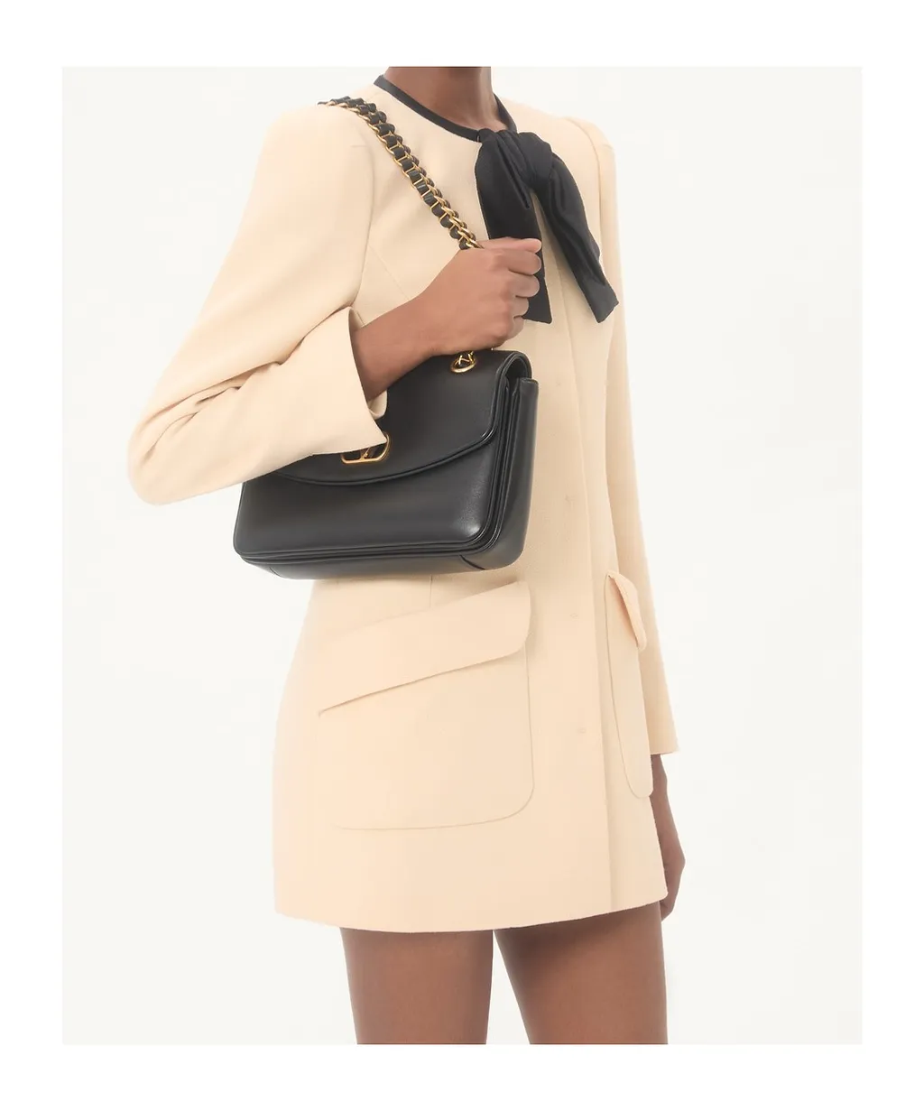 Valentino Bow Detailed Caban Coat