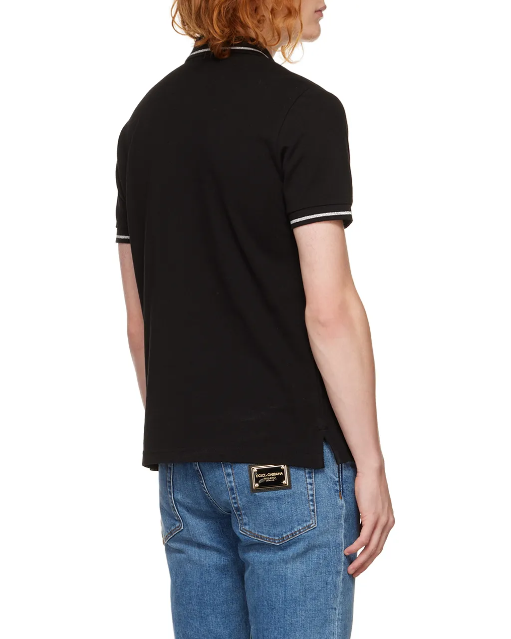 Versace Jeans Couture Logo Patch Polo Shirt