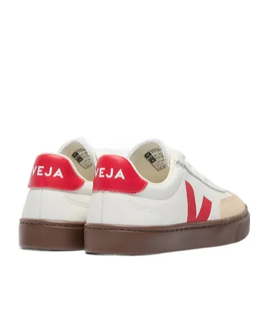 Veja Kids Volley Elastic Lace-Up Sneakers