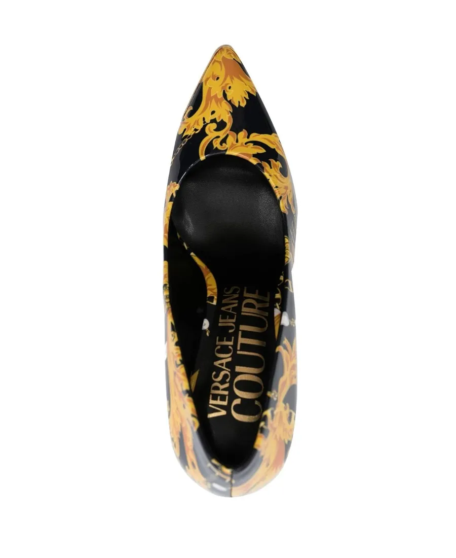 Versace Jeans Couture Printed Pumps