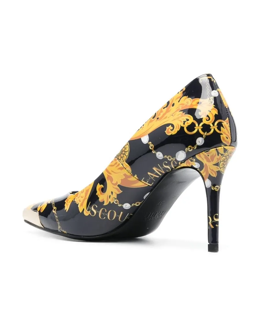 Versace Jeans Couture Printed Pumps