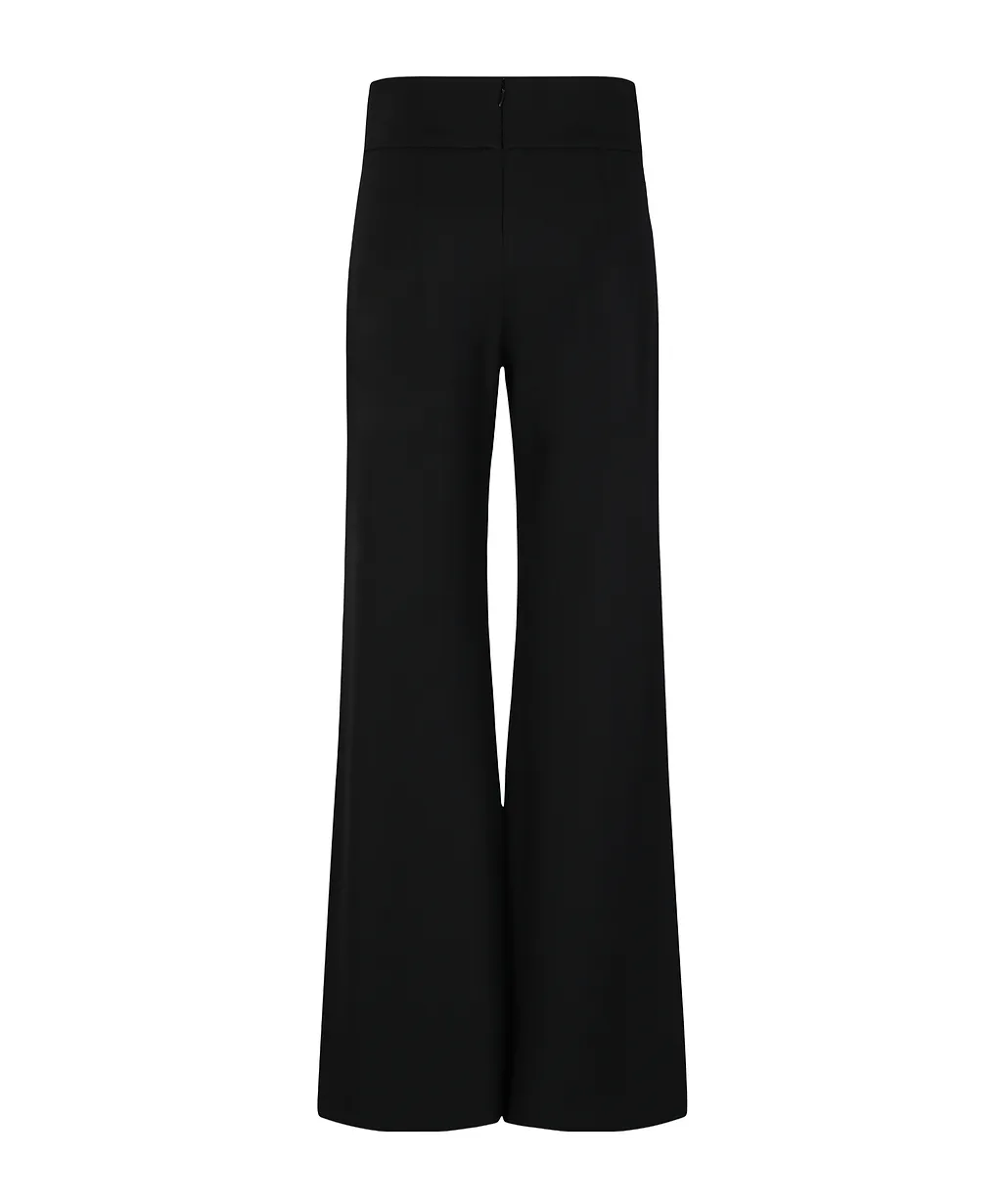 Veronica Beard Kalinda Wide-Leg Ponte Pants