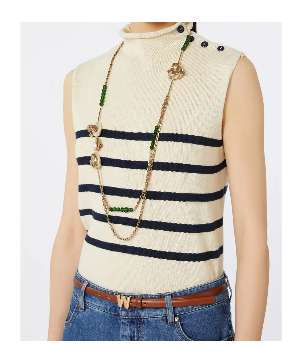 Weekend Max Mara Double-Strand Necklace