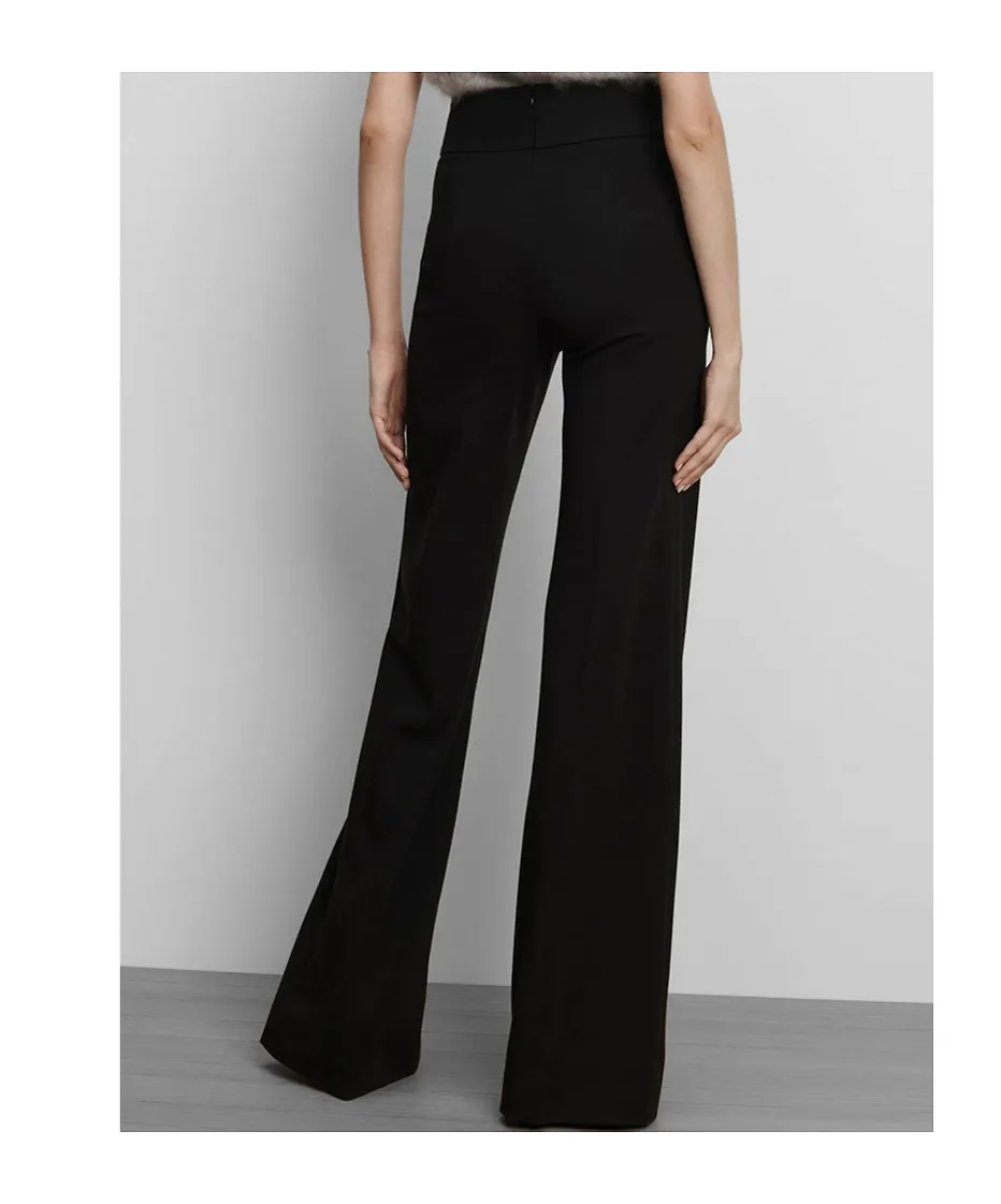 Veronica Beard Kalinda Wide-Leg Ponte Pants