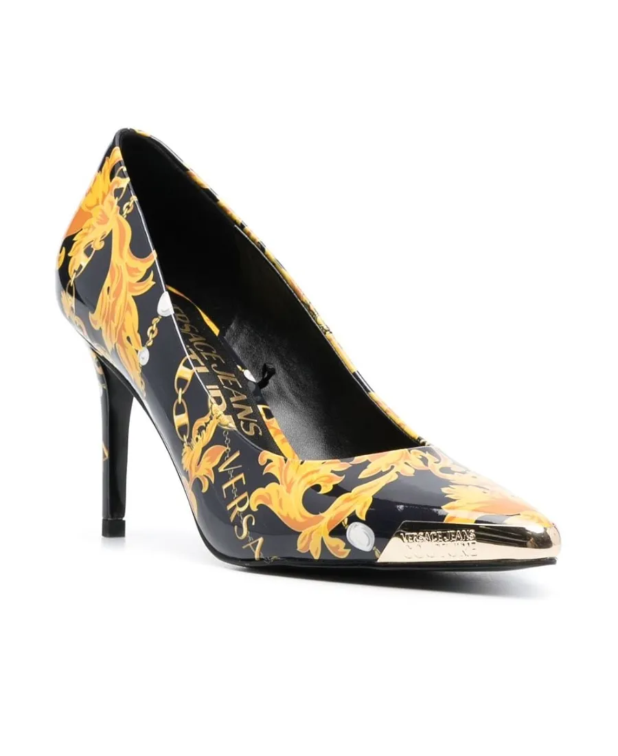 Versace Jeans Couture Printed Pumps