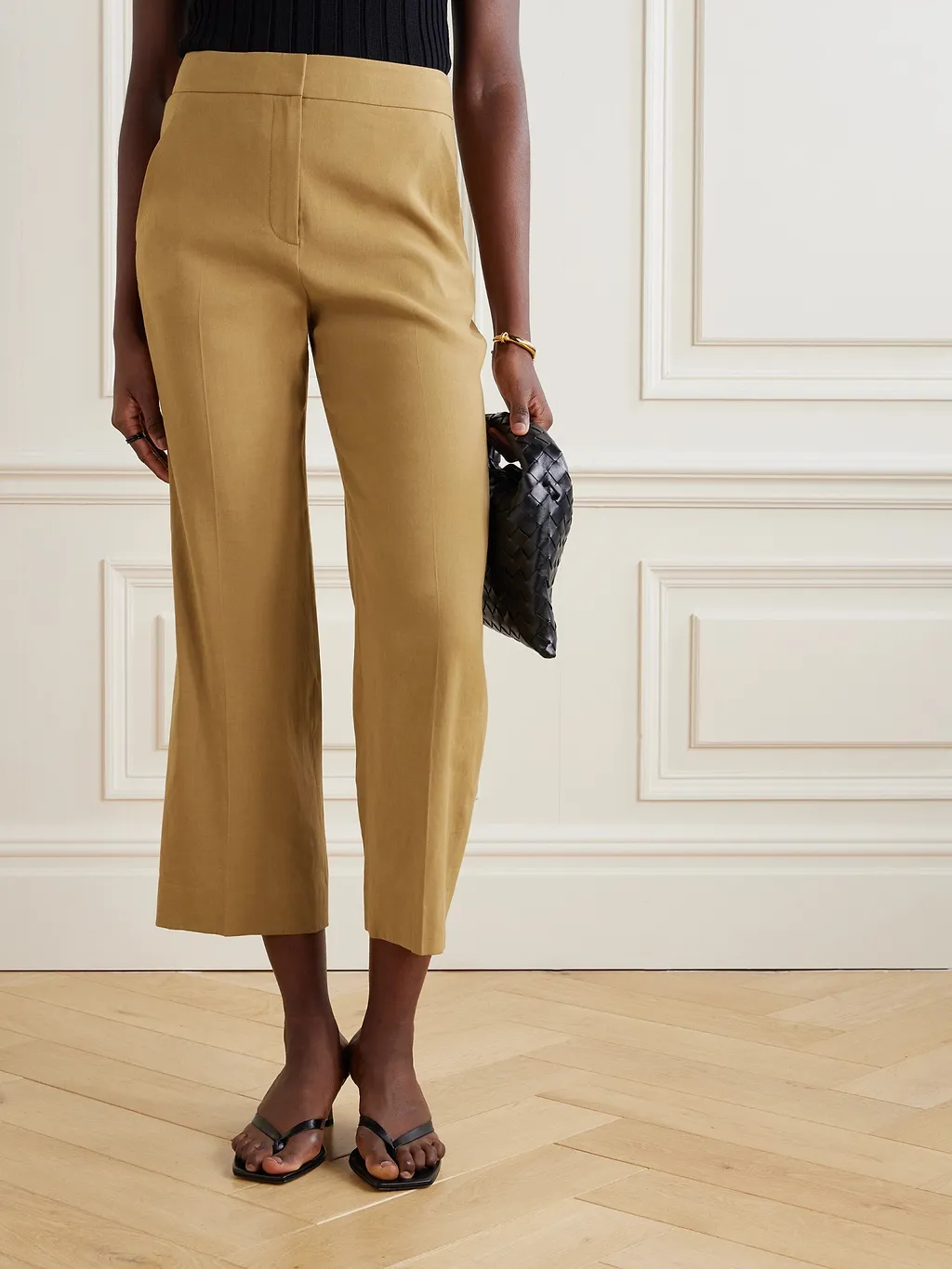 Wide-Leg Casual Pants