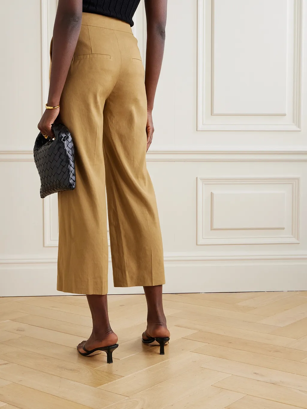 Wide-Leg Casual Pants