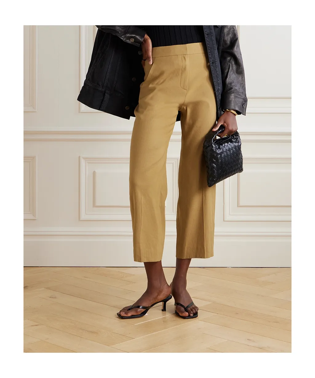 Wide-Leg Casual Pants