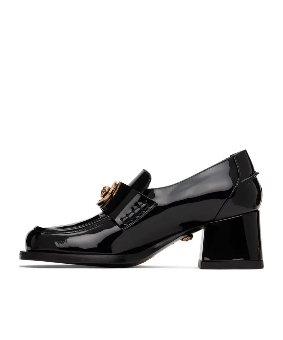 Alia 55Mm Leather Loafers