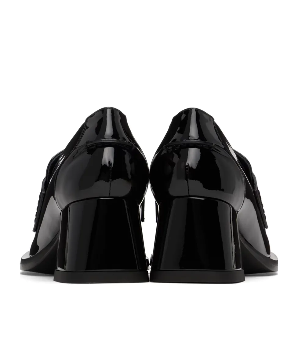 Alia 55Mm Leather Loafers