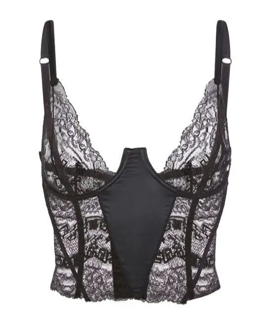 Lace Corset Bra