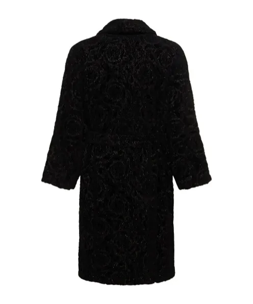Baroque Lace-Up Bathrobe
