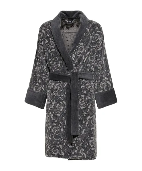 Baroque Long-Sleeved Bathrobe